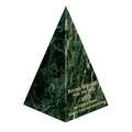 5" Pyramid Award - Jade Green